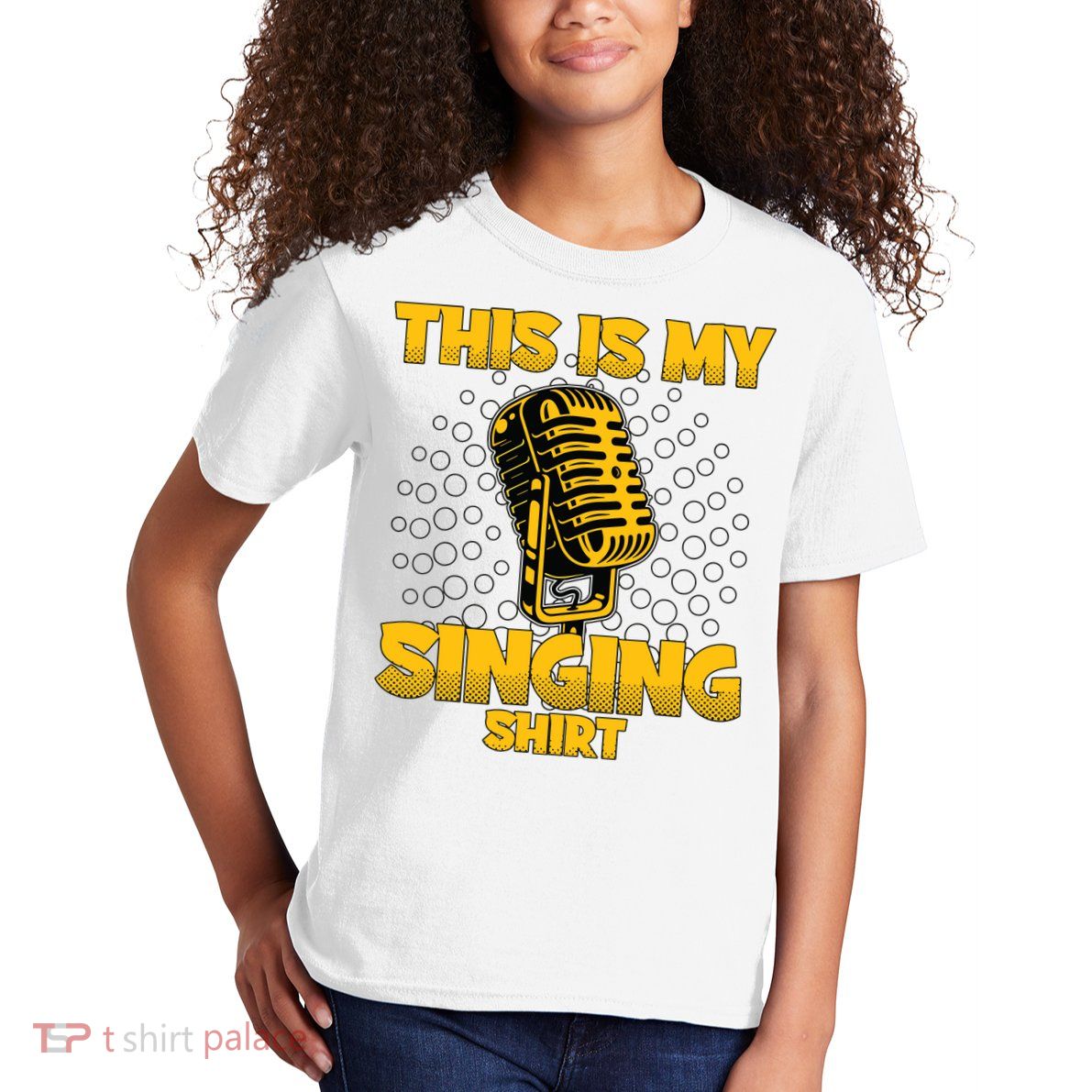 This Is My Singing Karaoke Lead Singer Gift Singing Kids T-Shirt