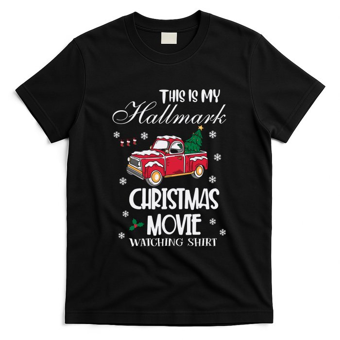 This Is My Christmas Movie Watching Shirt T-Shirt