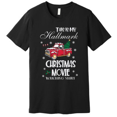 This Is My Christmas Movie Watching Shirt Premium T-Shirt