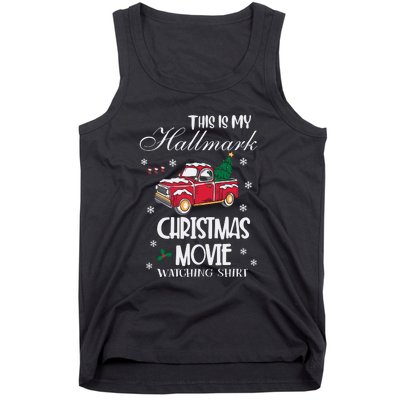 This Is My Christmas Movie Watching Shirt Tank Top