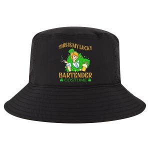 This Is My Lucky Bartender Costume Funny St Patrick Day Gift Cool Comfort Performance Bucket Hat