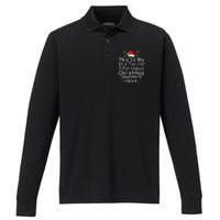 This Is My ItS Too Hot For Ugly Christmas Sweaters Funny Performance Long Sleeve Polo