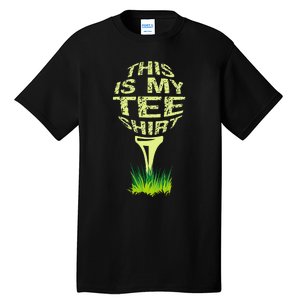 This Is My Golfer Funny Golfer Golf Player Lover Tall T-Shirt