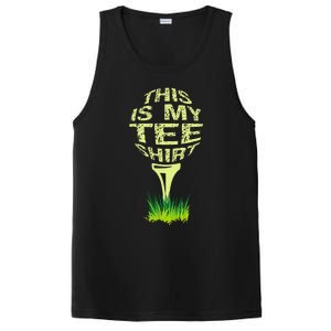 This Is My Golfer Funny Golfer Golf Player Lover PosiCharge Competitor Tank