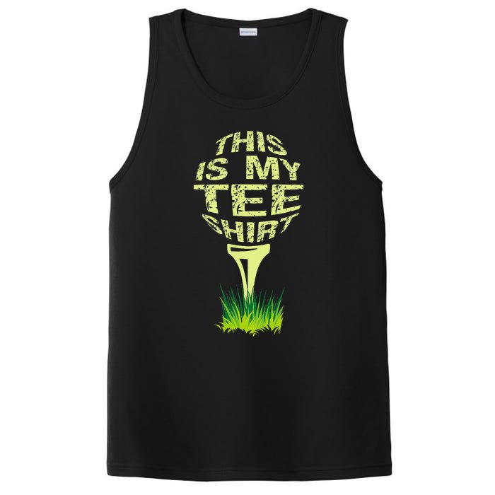 This Is My Golfer Funny Golfer Golf Player Lover PosiCharge Competitor Tank