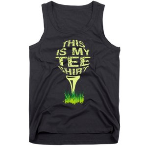 This Is My Golfer Funny Golfer Golf Player Lover Tank Top