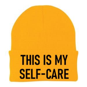 This Is My Sgiftcare Funny Jokes Sarcastic Gift Knit Cap Winter Beanie