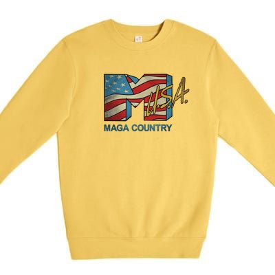 This Is Maga Country Premium Crewneck Sweatshirt