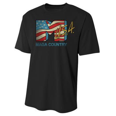 This Is Maga Country Performance Sprint T-Shirt