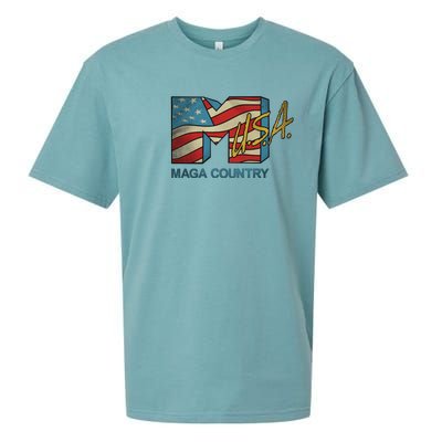 This Is Maga Country Sueded Cloud Jersey T-Shirt