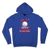 This Is My Valentine Pajama Gift Headband Baseball Players Meaningful Gift Hoodie