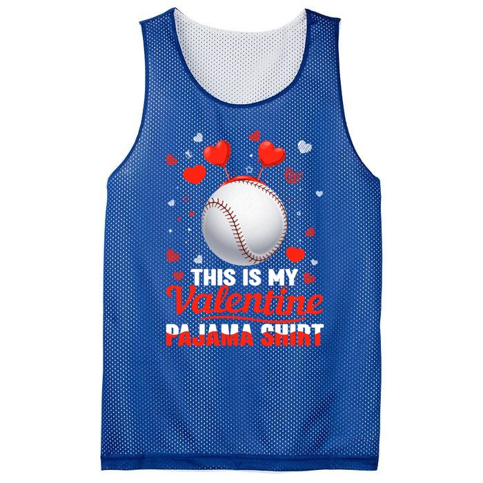 This Is My Valentine Pajama Gift Headband Baseball Players Meaningful Gift Mesh Reversible Basketball Jersey Tank