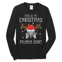 This Is My Christmas Shirt Gamer Xmas Boy  Girls Kid Tall Long Sleeve T-Shirt