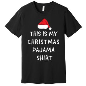 This Is My Christmas Pajama Funny Premium T-Shirt