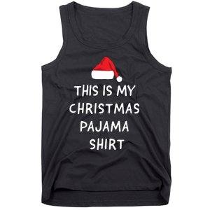 This Is My Christmas Pajama Funny Tank Top