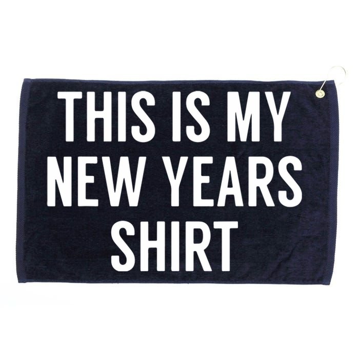 This Is My New Years Funny New Years Eve Grommeted Golf Towel