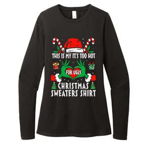 This Is My Its Too Hot For Ugly Christmas Sweaters  Womens CVC Long Sleeve Shirt