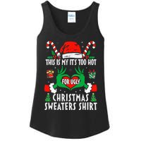 This Is My Its Too Hot For Ugly Christmas Sweaters  Ladies Essential Tank