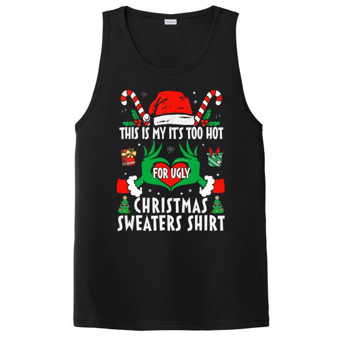 This Is My Its Too Hot For Ugly Christmas Sweaters  PosiCharge Competitor Tank