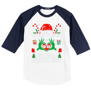 This Is My Its Too Hot For Ugly Christmas Sweaters  Baseball Sleeve Shirt