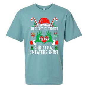 This Is My Its Too Hot For Ugly Christmas Sweaters  Sueded Cloud Jersey T-Shirt