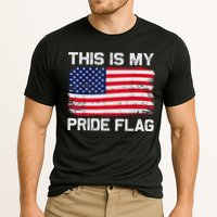 This Is My Pride Flag USA American 4th of July Patriotic Cooling Performance Crew T-Shirt