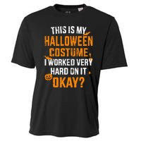 This Is My Lazy Halloween Costume I Worked Very Hard On It Cooling Performance Crew T-Shirt