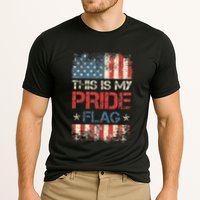 This Is My Pride Flag  American Flag Cooling Performance Crew T-Shirt