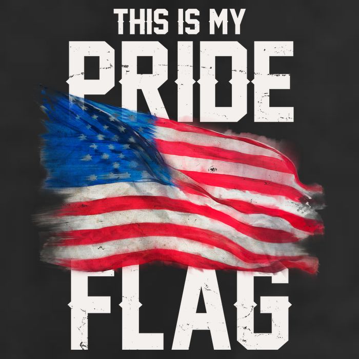This Is My Pride Flag United States Patriot Flag 11oz C Handle Ceramic Mug
