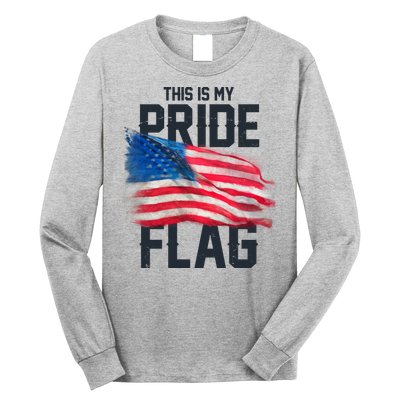 This Is My Pride Flag United States Patriot Flag Long Sleeve Shirt