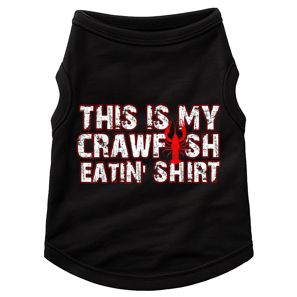 This Is My Crawfish Eating New Orleans Mardi Gras Doggie Tank