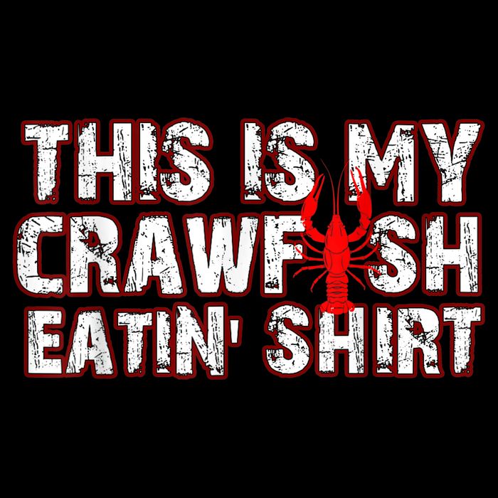 This Is My Crawfish Eating New Orleans Mardi Gras V-Neck T-Shirt