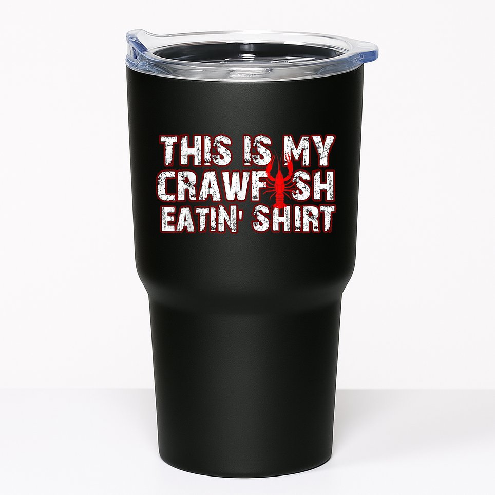 This Is My Crawfish Eating New Orleans Mardi Gras Tumbler