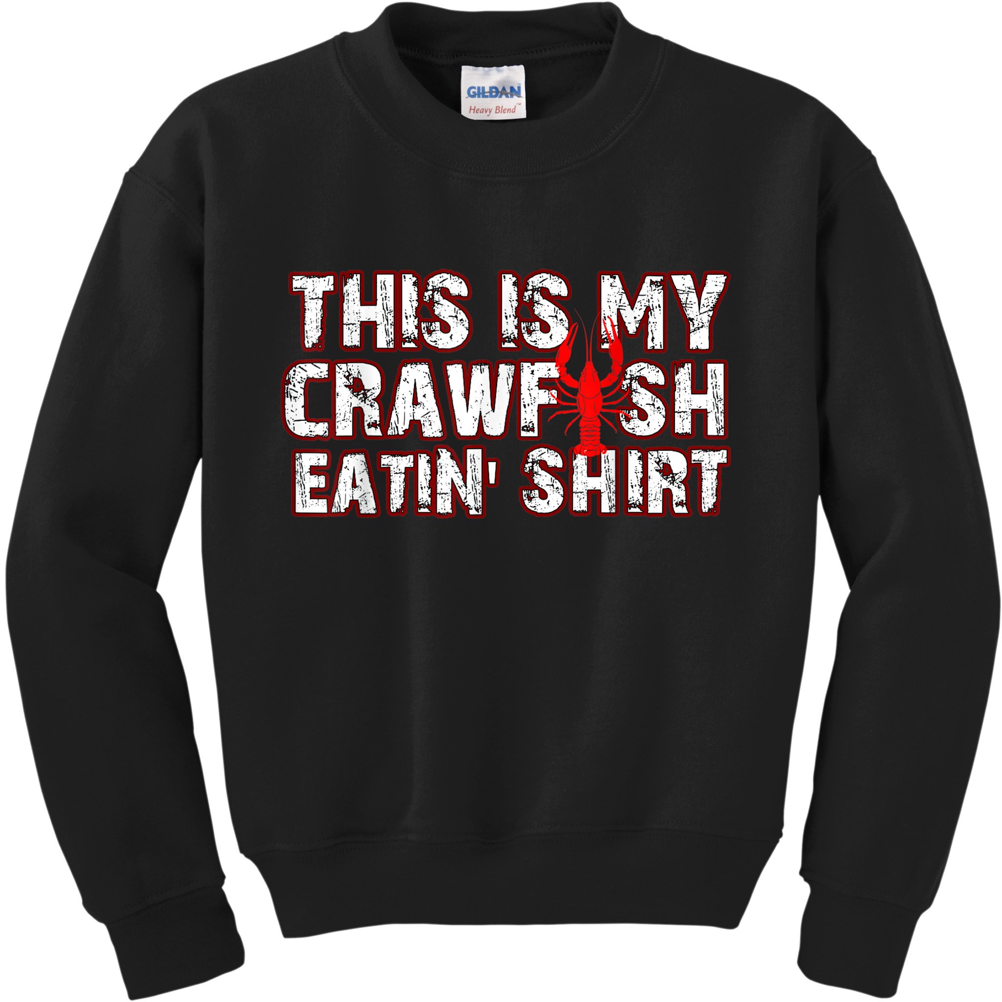 This Is My Crawfish Eating New Orleans Mardi Gras Kids Sweatshirt