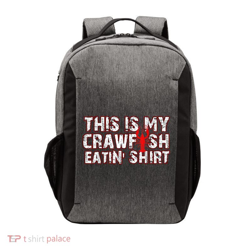 This Is My Crawfish Eating New Orleans Mardi Gras Vector Backpack