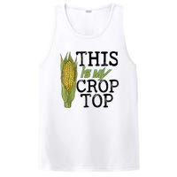 This Is My Crop Top Funny Farmer Farming Corn Lover PosiCharge Competitor Tank