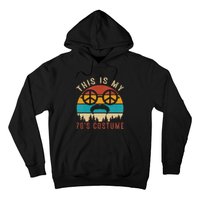 This Is My 70s Costume Funny Vintage Hoodie