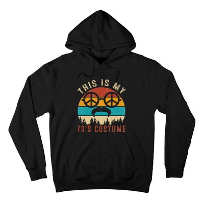 This Is My 70s Costume Funny Vintage Hoodie