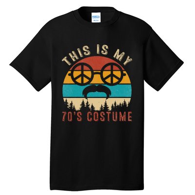 This Is My 70s Costume Funny Vintage Tall T-Shirt