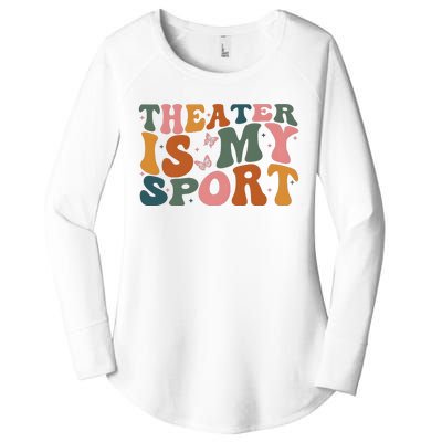 Theater Is My Sport Theater Lover Movie Lover Women's Perfect Tri Tunic Long Sleeve Shirt