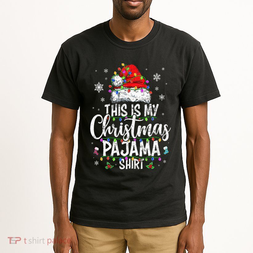 This Is My Christmas Pajama Xmas Pajama Tall T-Shirt