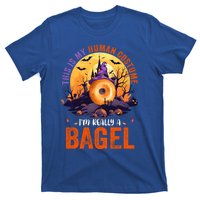 This Is My Hu Costume IM Really A Bagel Halloween Witch Cool Gift T-Shirt