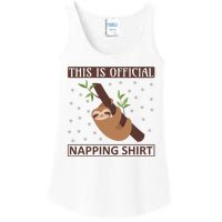 This Is My Napping Shirt Ladies Essential Tank