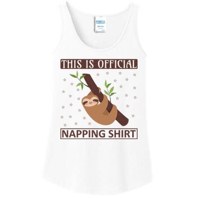 This Is My Napping Shirt Ladies Essential Tank