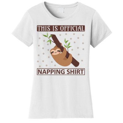 This Is My Napping Shirt Women's T-Shirt