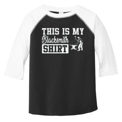 This Is My Blacksmith Toddler Fine Jersey T-Shirt