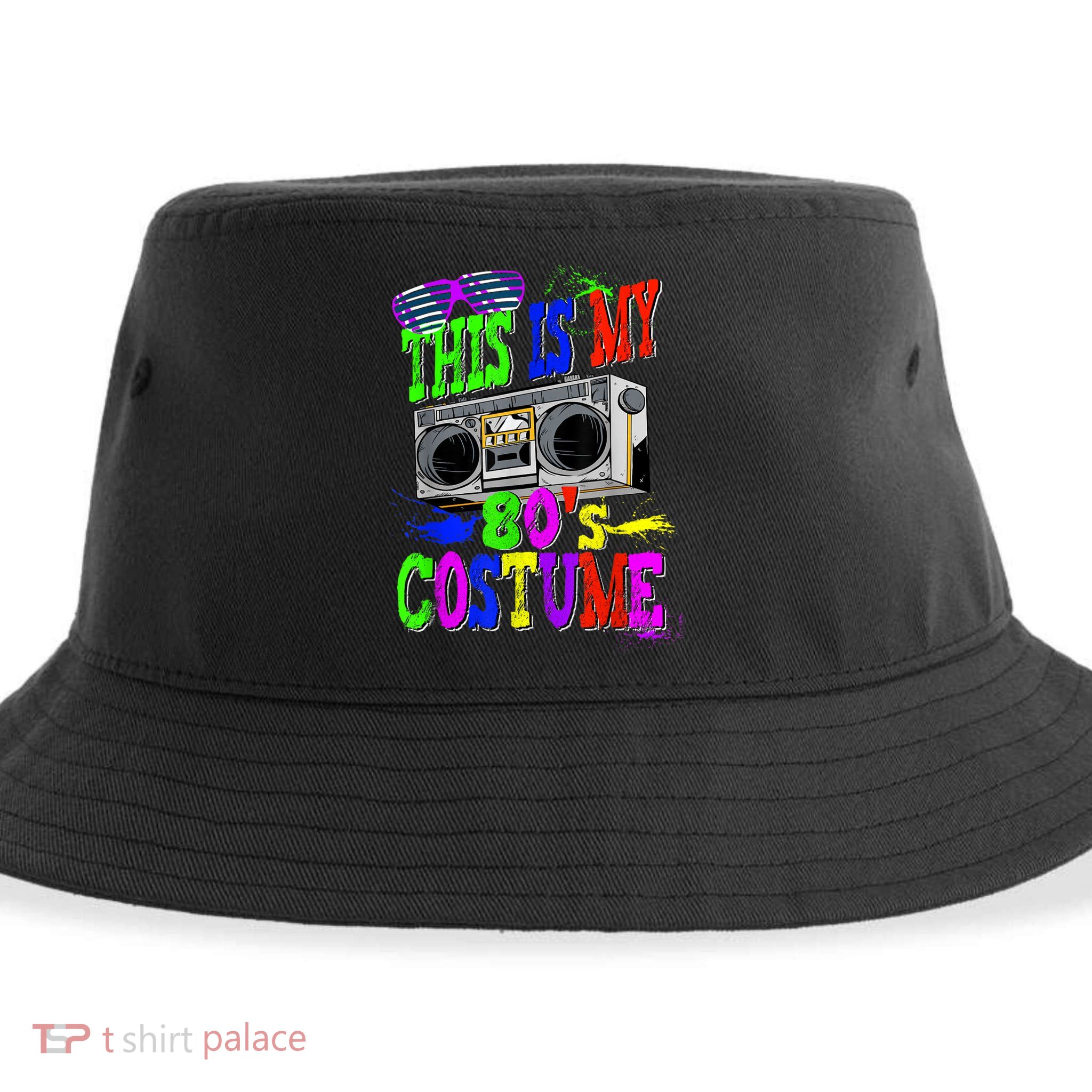 This Is My 80s Costume 80s Party Sustainable Bucket Hat