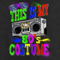 This Is My 80s Costume 80s Party Adult Drive Performance Visor