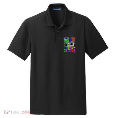 This Is My 80s Costume 80s Party Dry Zone Grid Polo