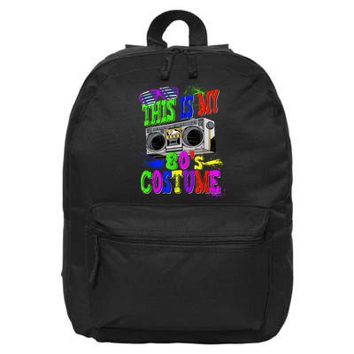 This Is My 80s Costume 80s Party 16 in Basic Backpack